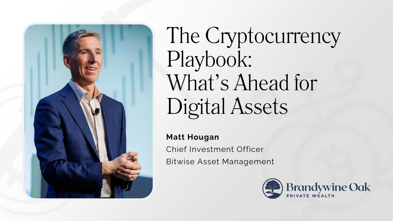 Matt Hougan, Chief Investment Officer of Bitwise Asset Management, speaking